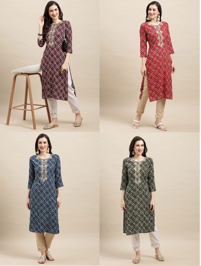 Samira Vol 3 Printed Kurti Catalog